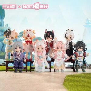 正版NAGI獣仔四代逍遥游シリーズ盲盒関節可動人形12分の可愛いギフトフィギュア